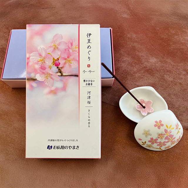 伊豆めぐりお線香　河津桜