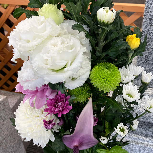 お墓用生花
