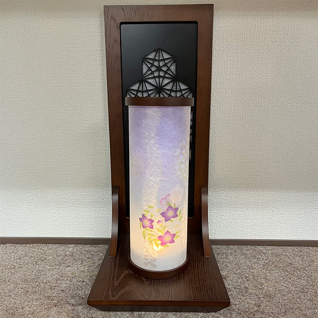 花あかり～藤と桔梗～