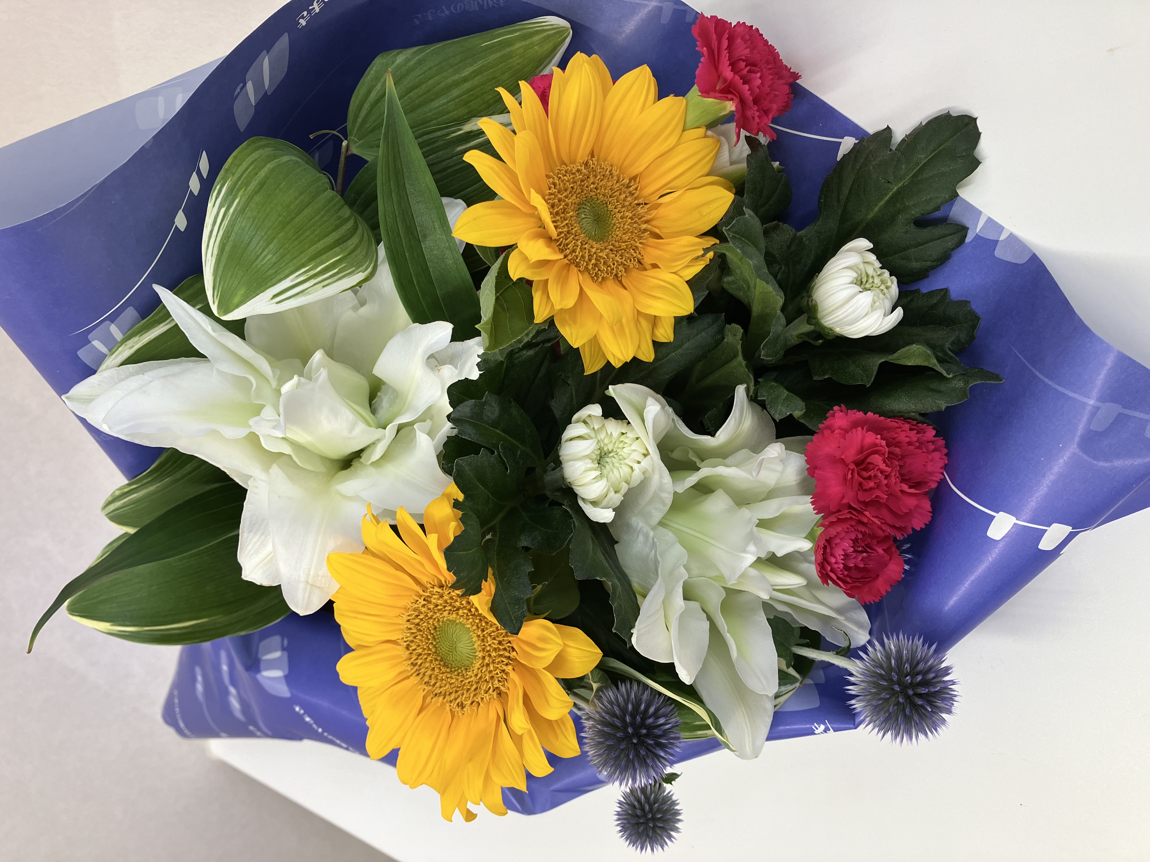 夏のお供え花