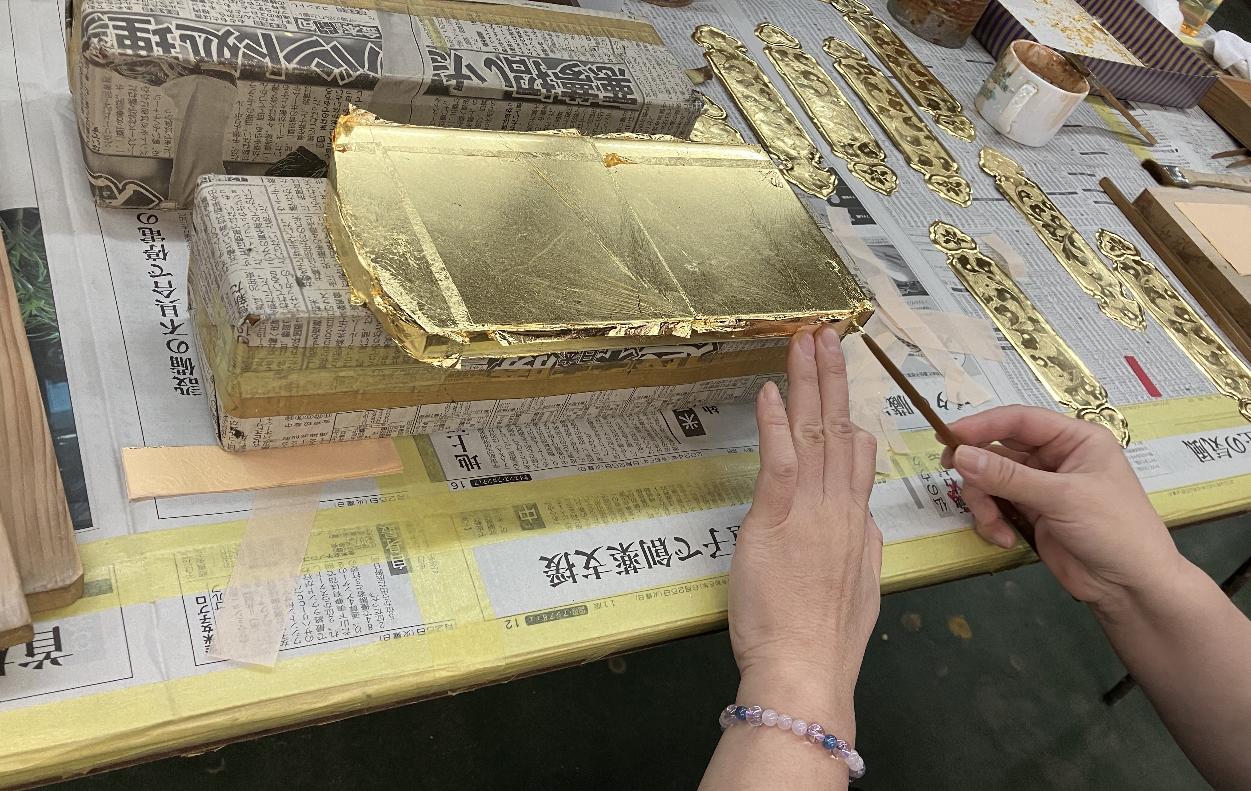 箔貼研修