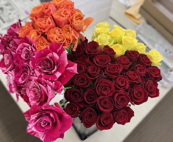 海洋散骨のお花
