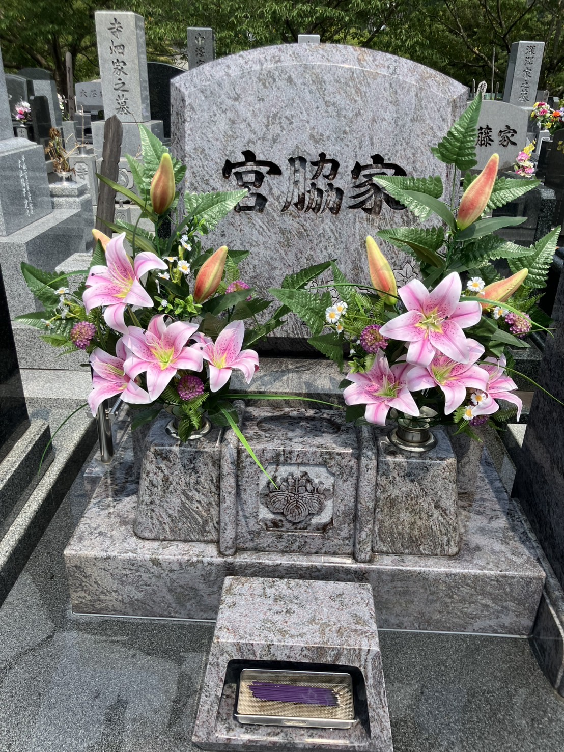 お墓参り
