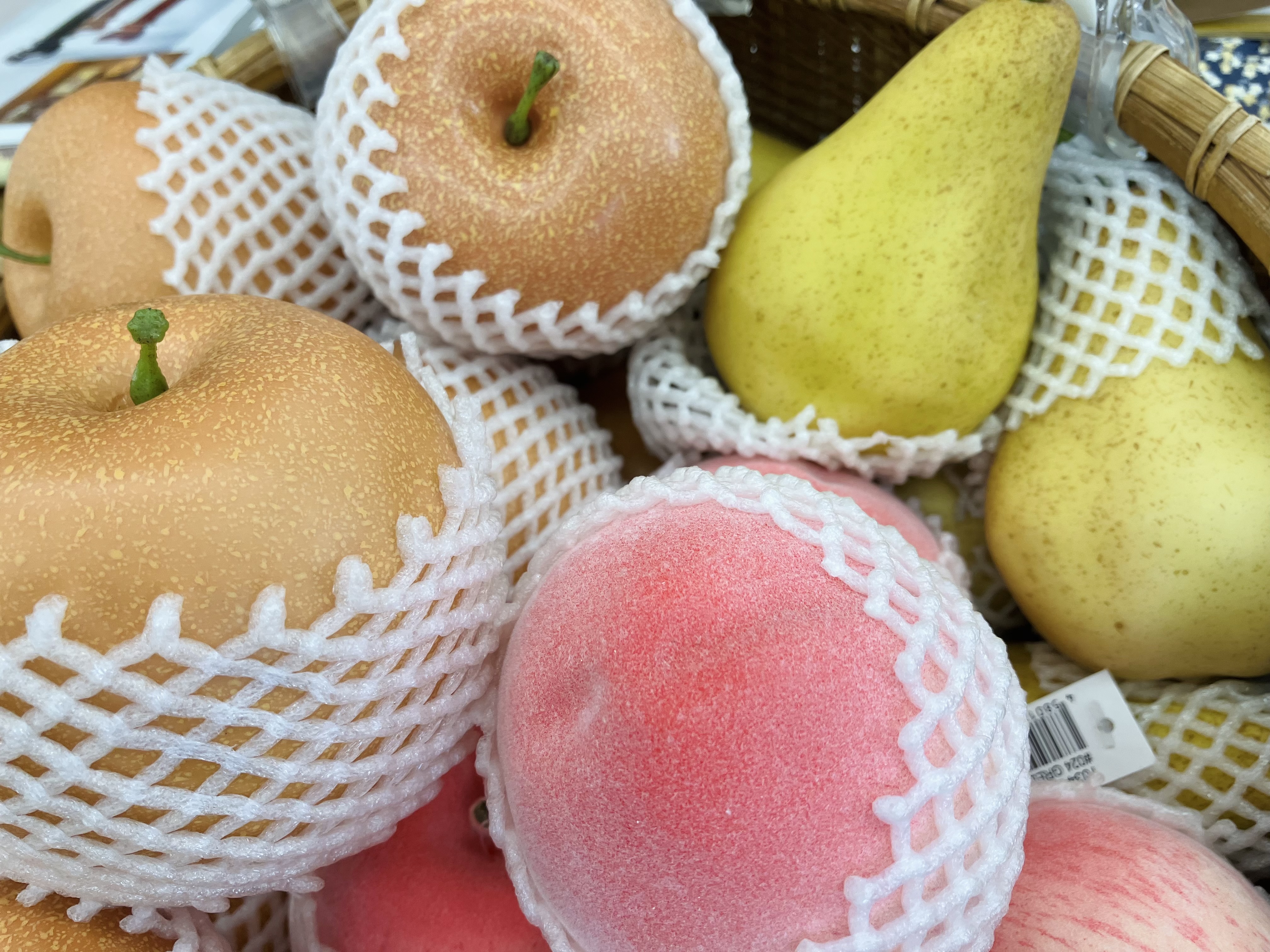 かごに盛ります
