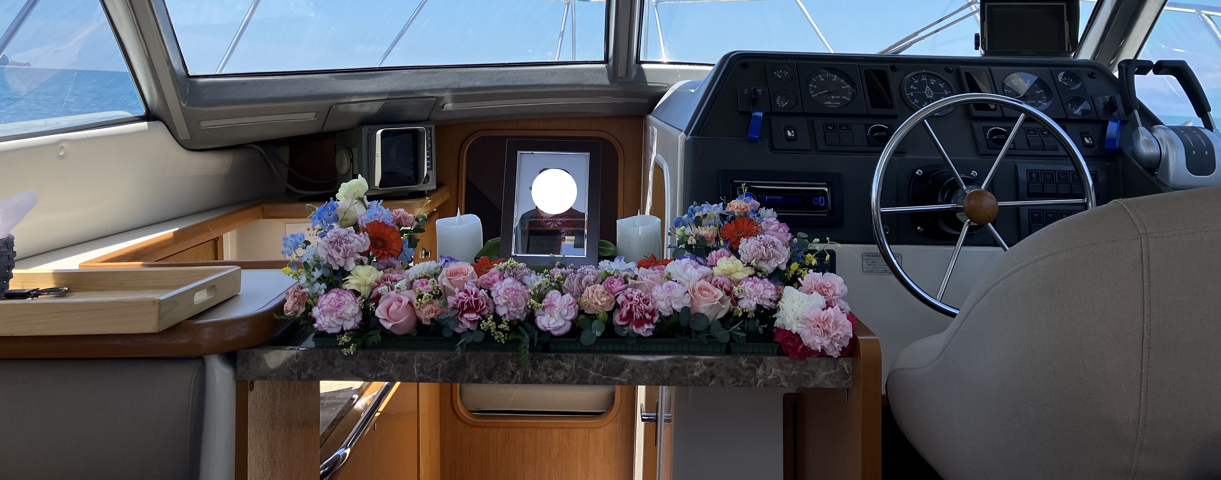 今月の沼津港海洋散骨