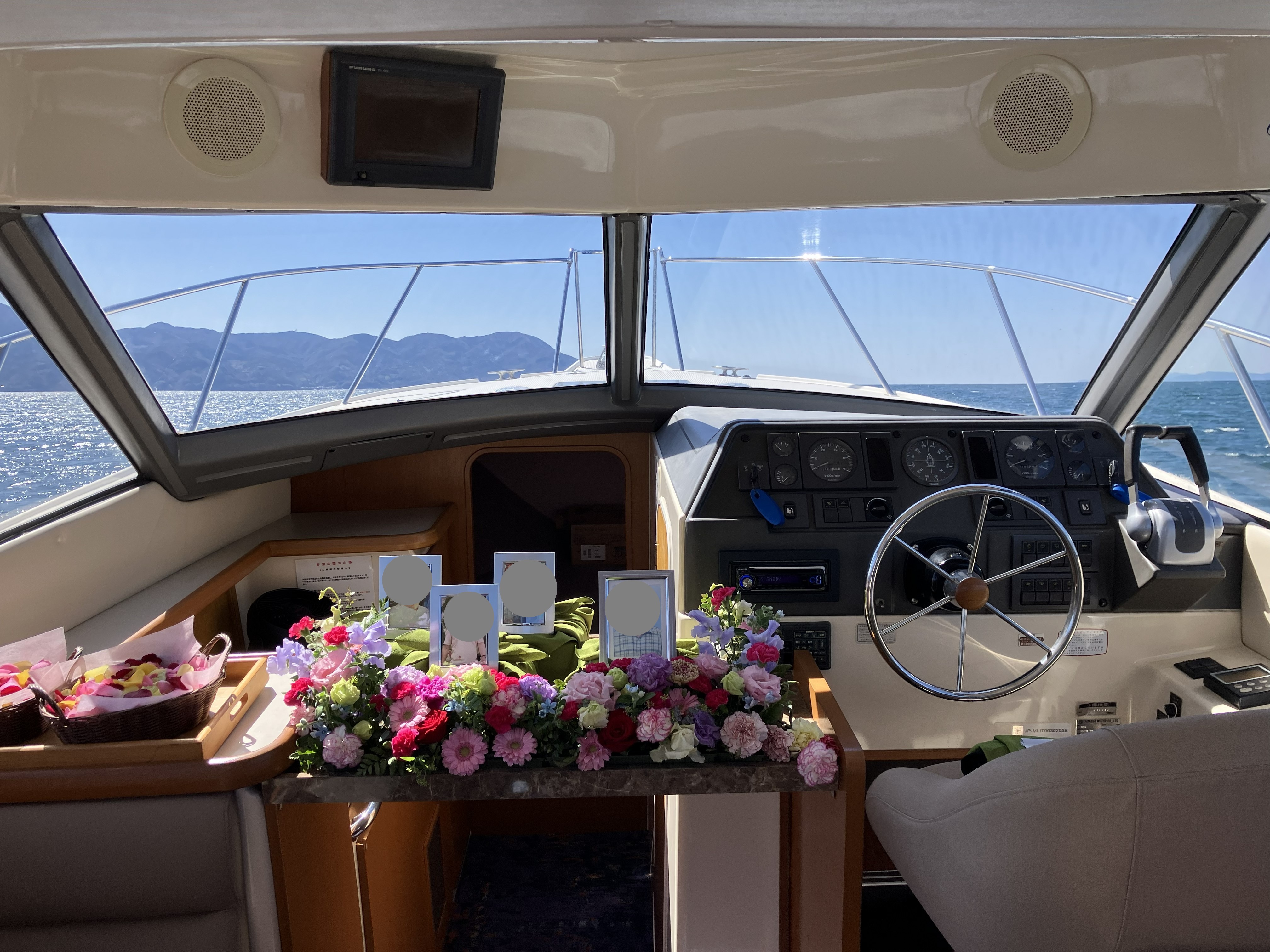 今月の沼津港海洋散骨