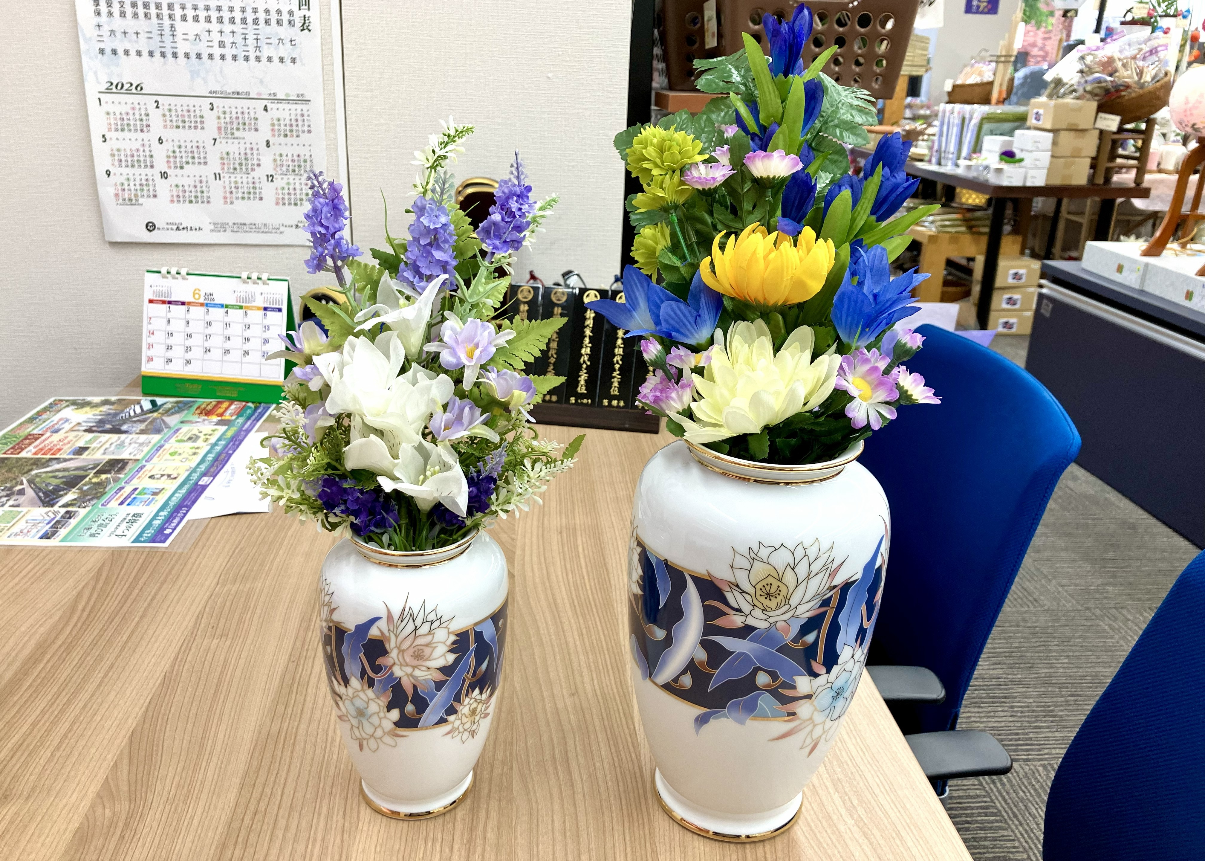 月下美人の花瓶