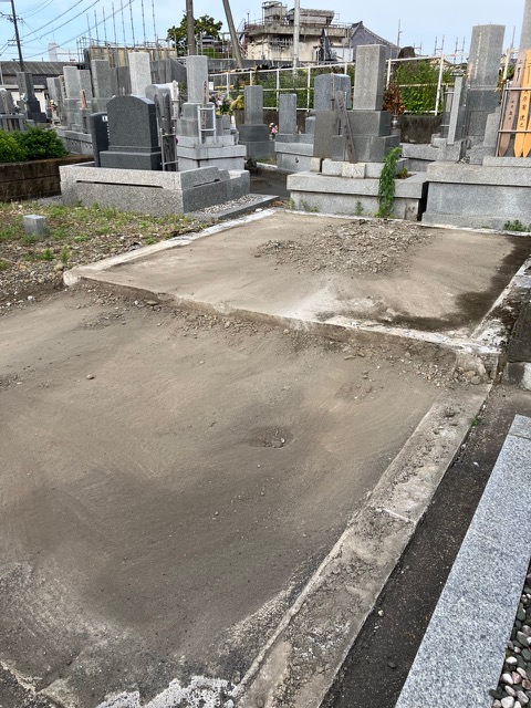 大規模なお墓じまい（2日目）