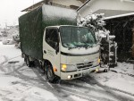 1/22 配送納品 御殿場 降積雪