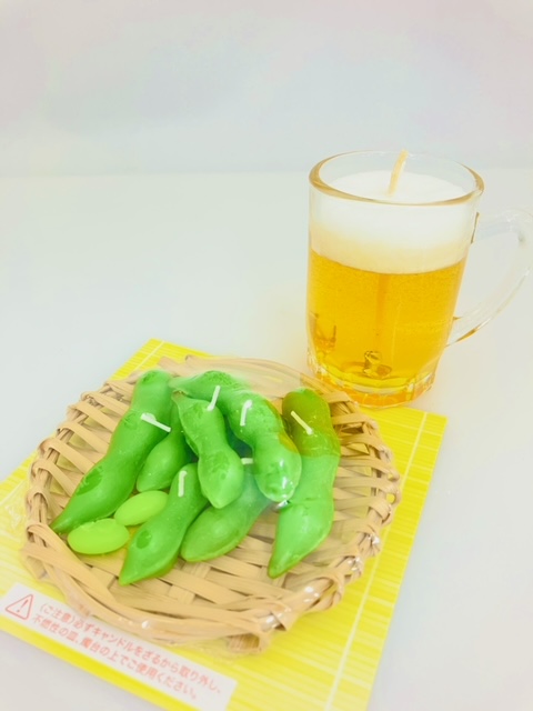 夏らしいキャンドル