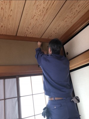 納品時にて。