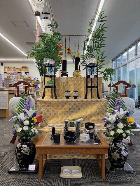 お盆のお花
