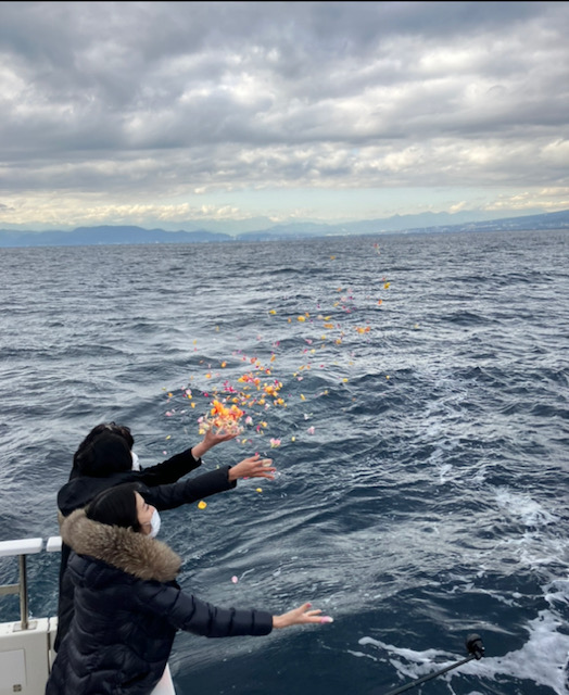 海洋散骨沼津沖