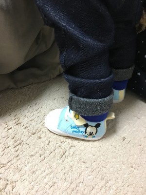 ファーストシューズデビュー!