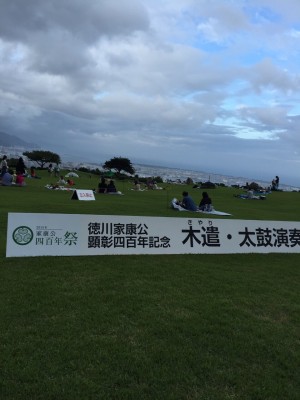娘の和太鼓演奏と花火大会